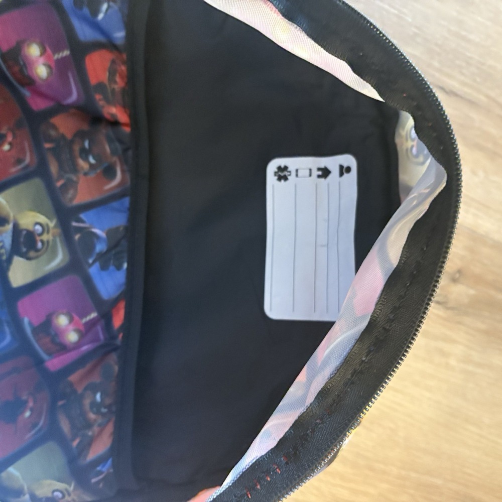 Five Nights at Freddy's holographic Backpack 16" Backpack Book Bag - Picture 5 of 6